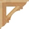 Ekena Millwork Merced Traditional Rough Sawn Bracket, Western Red Cedar, 6"W x 28"D x 28"H BKT06X28X28MRC01RWR - alternate 4
